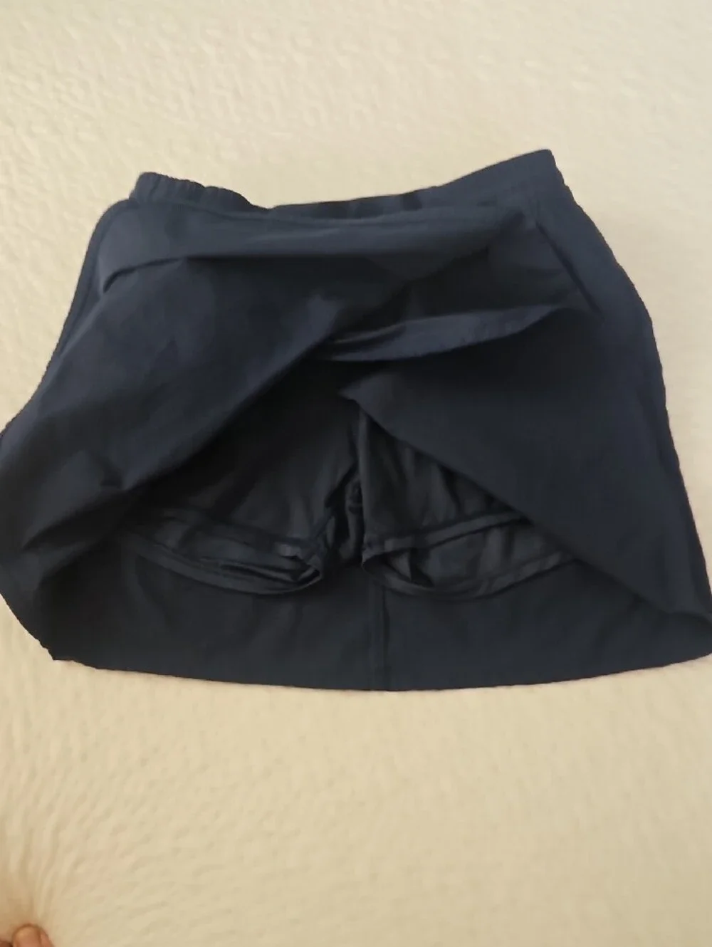 Eddie Bauer Navy Blue Drawstring Active Skort (S)